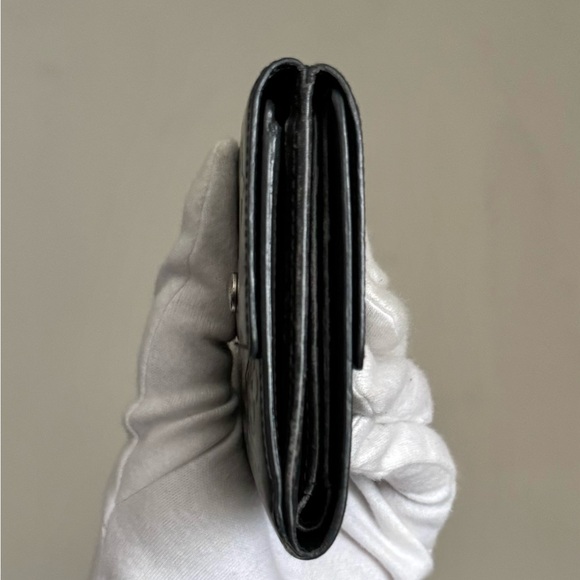 Louis Vuitton Matte Dark Gray Monogram Compact Wallet - Picture 8 of 15